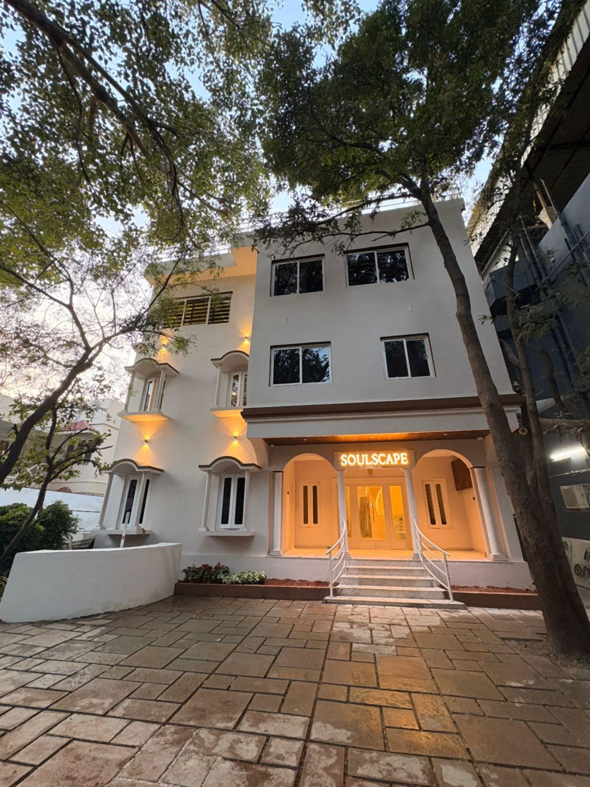 Soulscape Elite villa facade, Banjara Hills